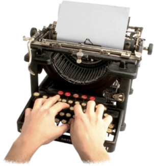 antique typewriter small.jpg (44868 bytes)